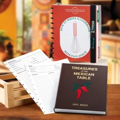 Pati Jinich Master Class Leather Cookbook Bundle