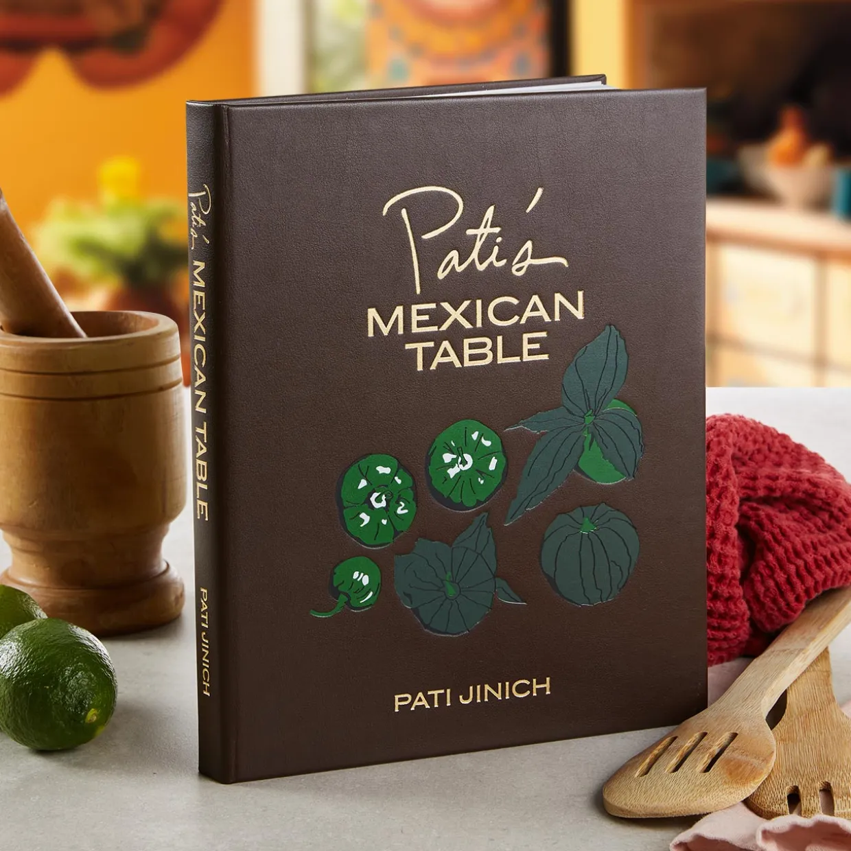 Pati Jinich Master Class Leather Cookbook Bundle