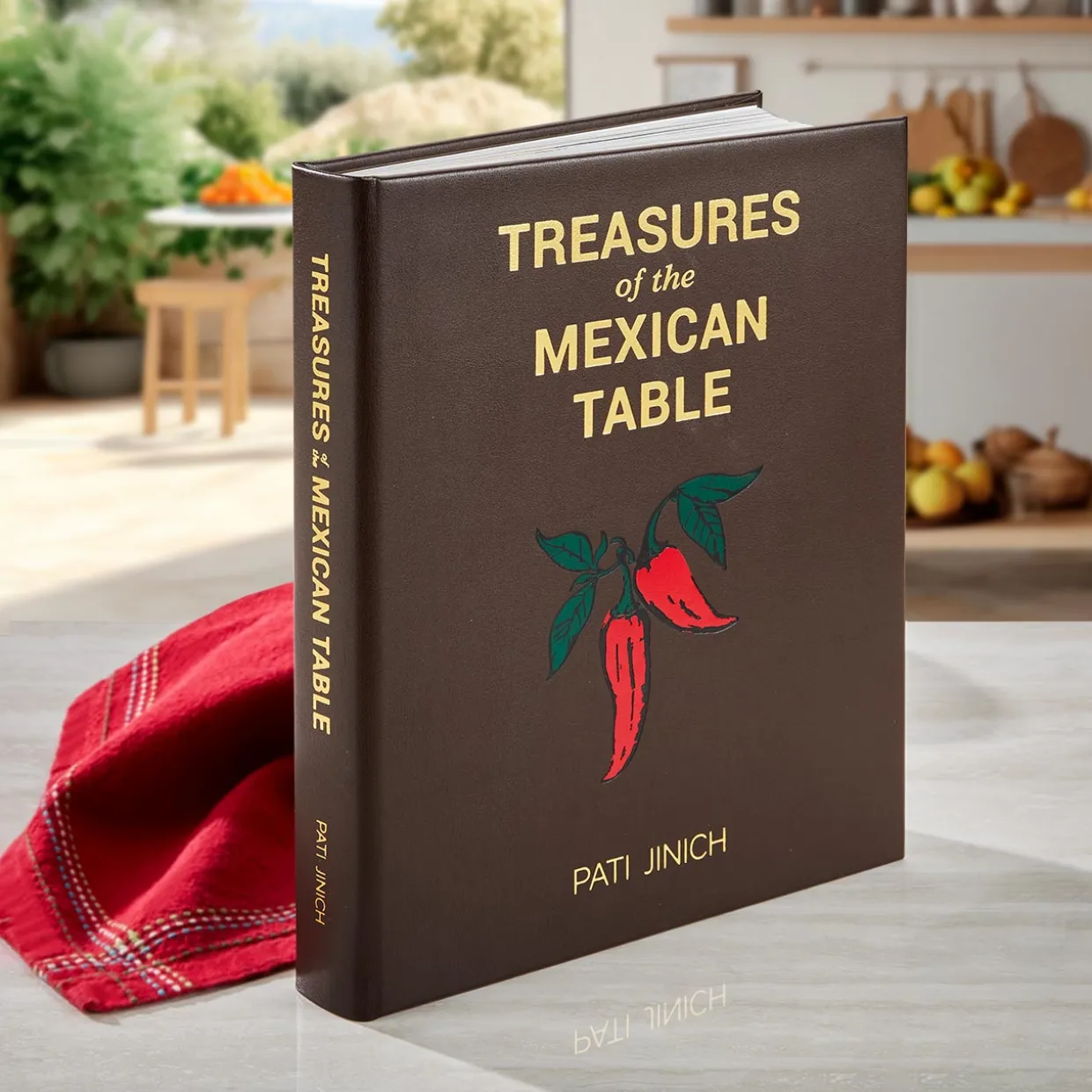 Pati Jinich Master Class Leather Cookbook Bundle