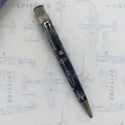 Retro 51 Imperial War Museums Spitfire Blueprint Rollerball Pen