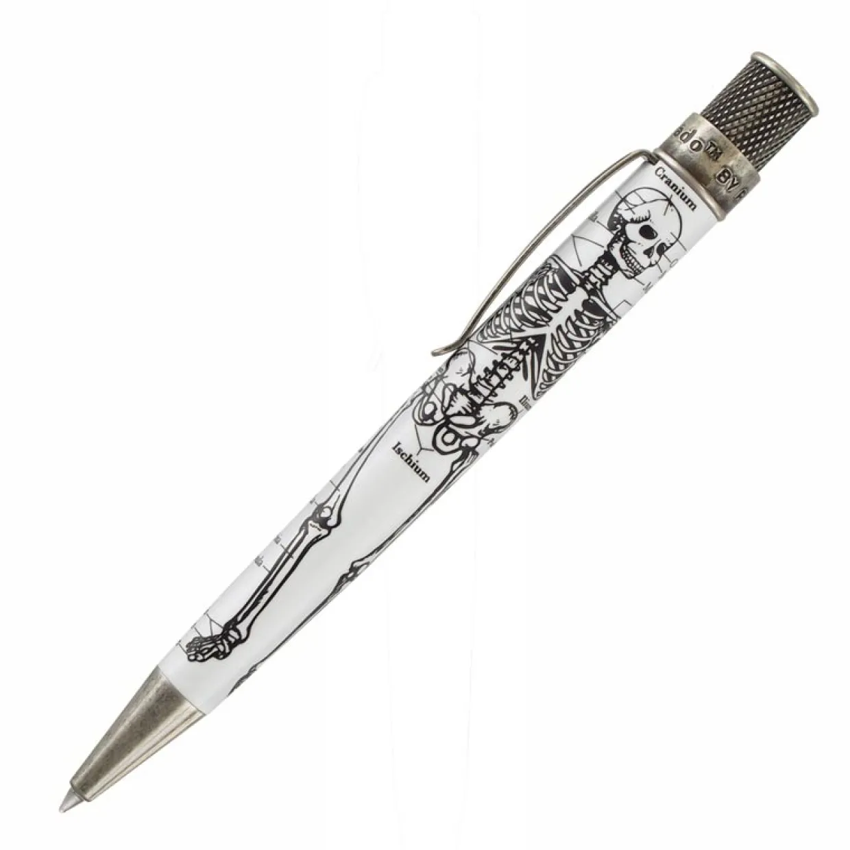 Retro 51 Tornado Vintage Metalsmith Dr. Gray Rollerball Pen