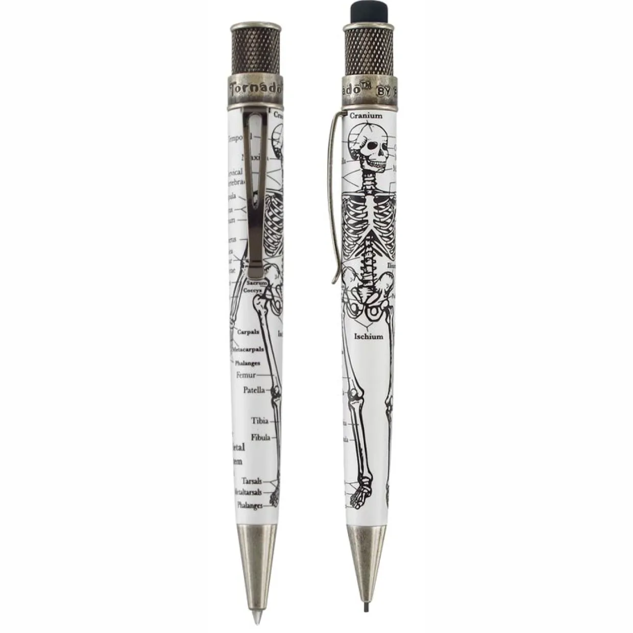 Retro 51 Tornado Vintage Metalsmith Dr. Gray Rollerball & Pencil Set