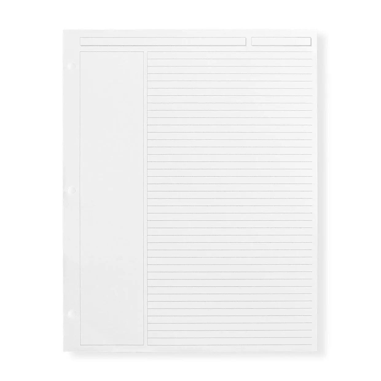 3-Ring Annotation Ruled Refill (100 sheets)