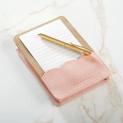 Scalloped Pocket Briefcase