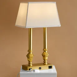 Stiffel Twin Charging Desk Lamp