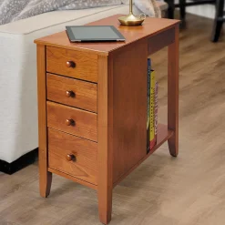 Tech Enhanced No-Room-For-A-Table with Drawers