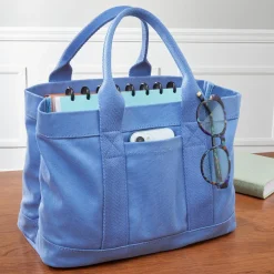 Tiny Canvas Book Tote