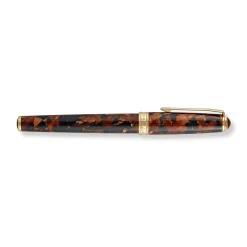 True Writer Classic Golden Dark Tortoise Fountain Pen