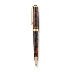 True Writer Slim Golden Dark Tortoise Pen