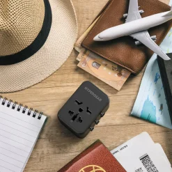 Universal Traveler Adapter with USB C