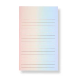 Vibrant Color Gradient Ruled 3 x 5 Cards (set of 100)