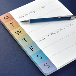Vibrant Weekly Desk Pad