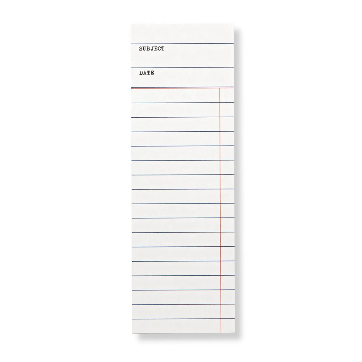 Vintage Library Bookmark Cards (set of 50)