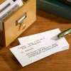 Vintage Library Catalog Cards (set of 50)