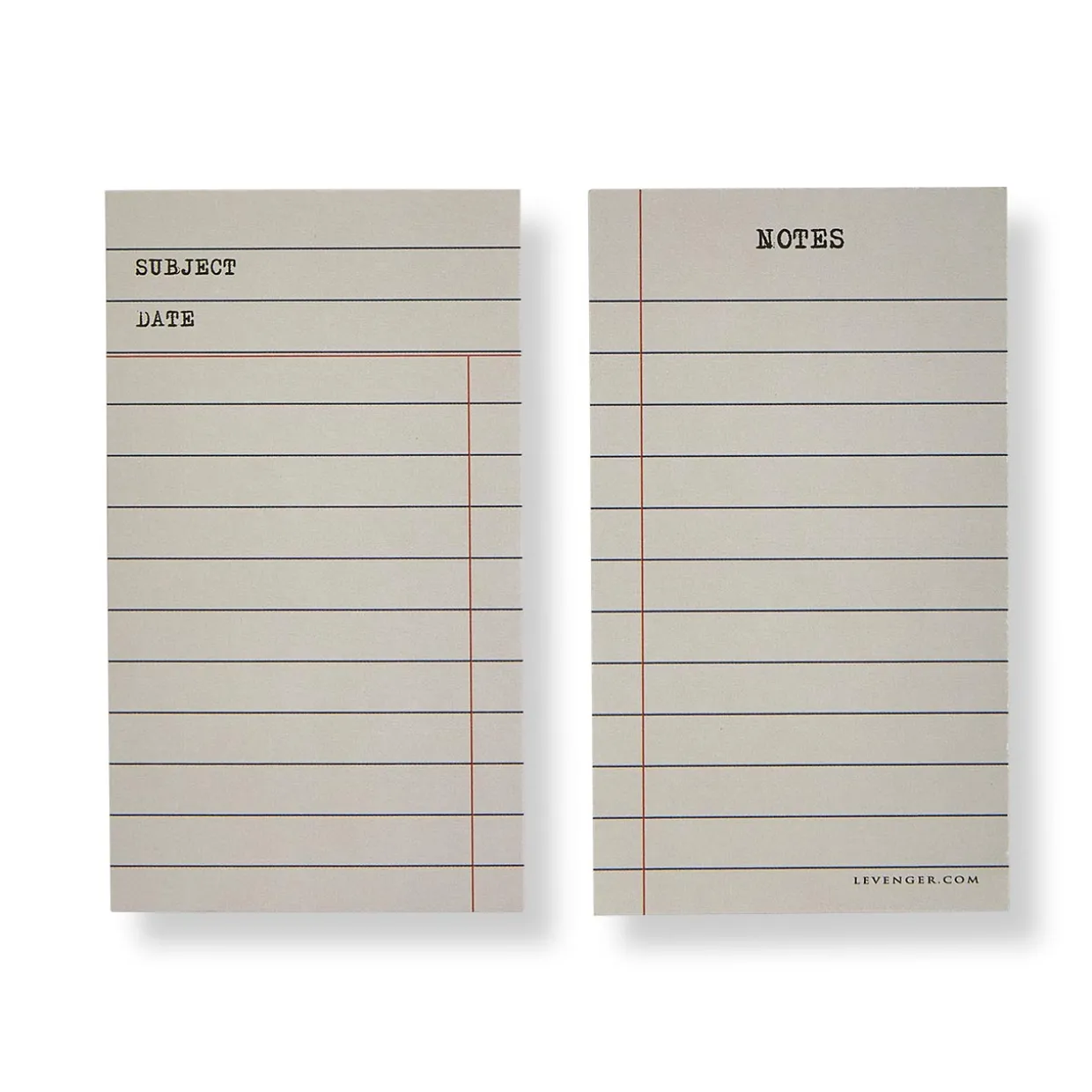Vintage Library Wallet Cards (set of 50)
