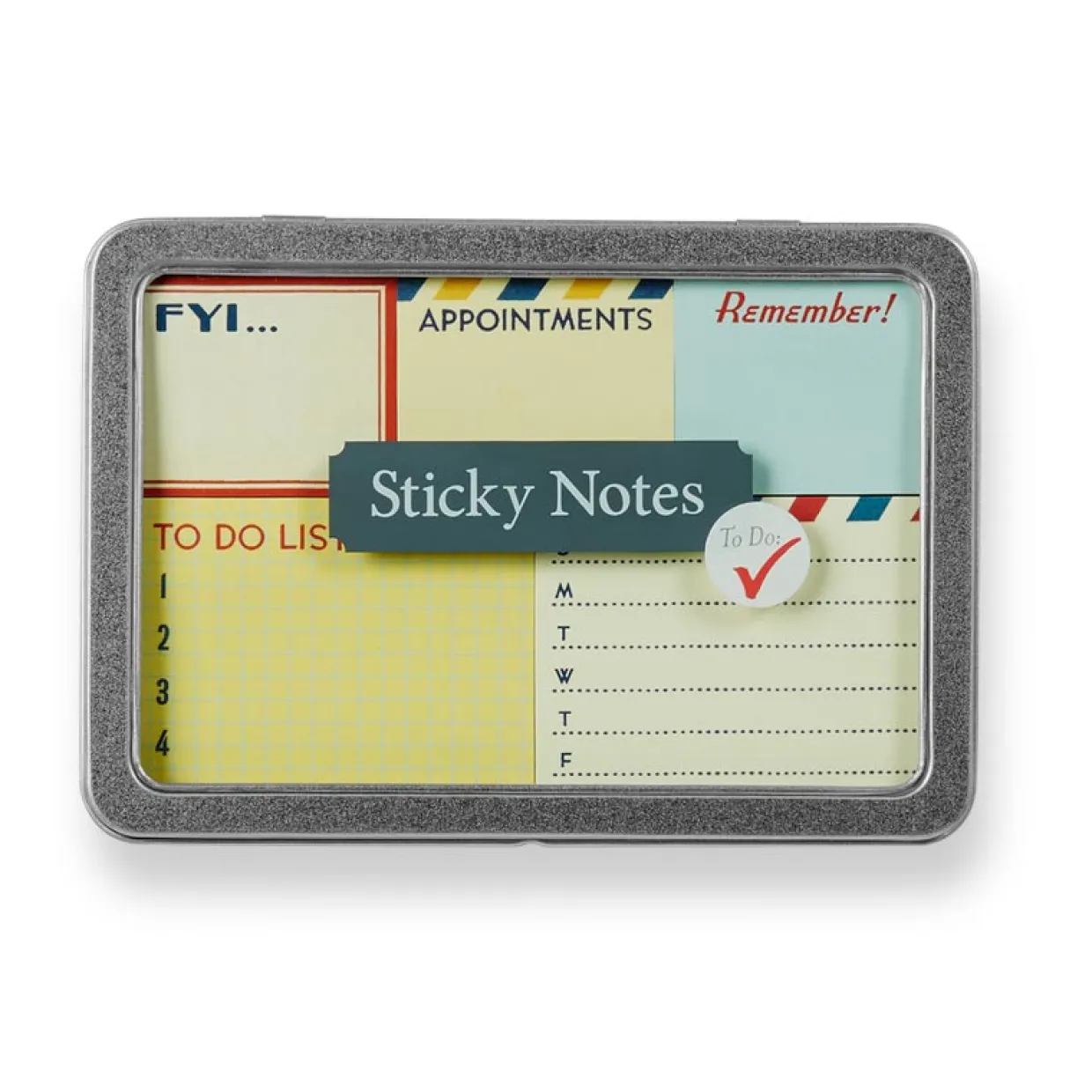 Vintage To Do Sticky Notes
