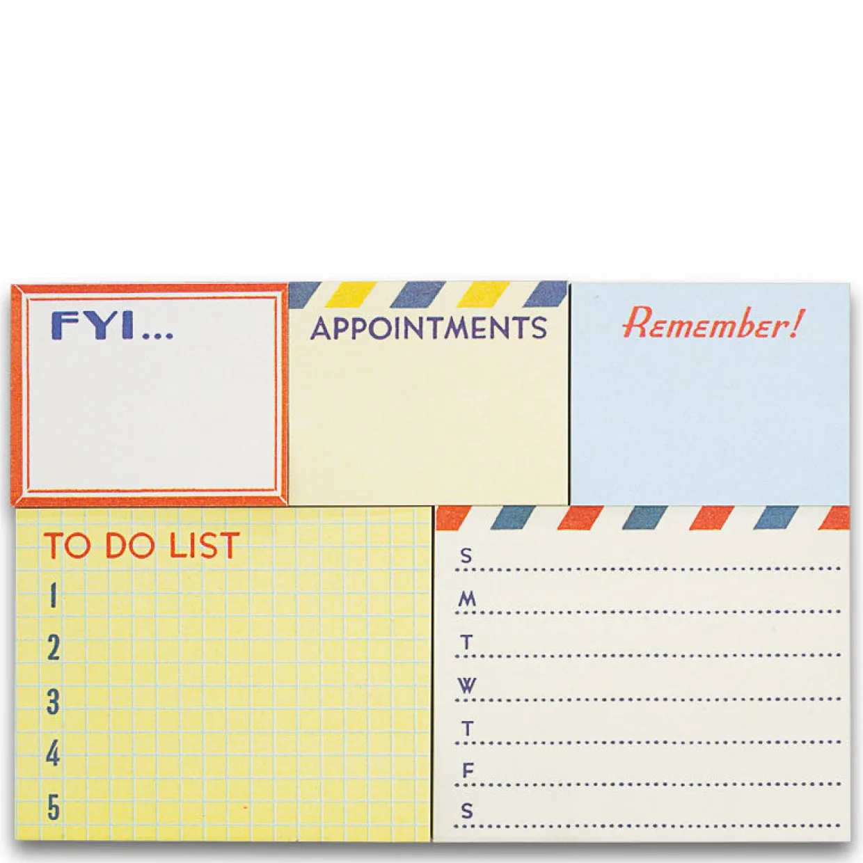 Vintage To Do Sticky Notes