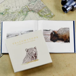 Yellowstone: A Land of Wild and Wonder Leather Bound Edition