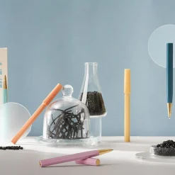 ystudio Glamour Evolve Ocean Sustainable Rollerball Pen