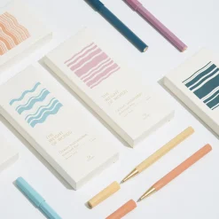 ystudio Glamour Evolve Ocean Sustainable Rollerball Pen